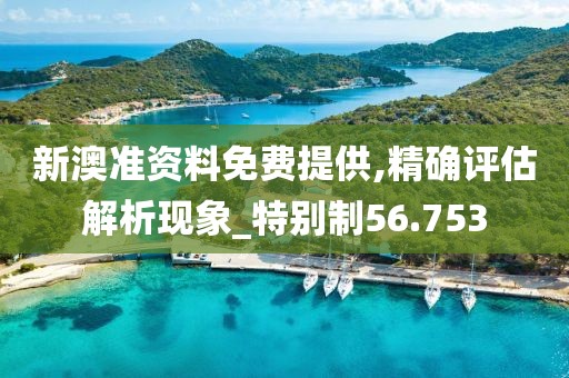 新澳准资料免费提供,精确评估解析现象_特别制56.753