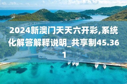 2024新澳门天天六开彩,系统化解答解释说明_共享制45.361