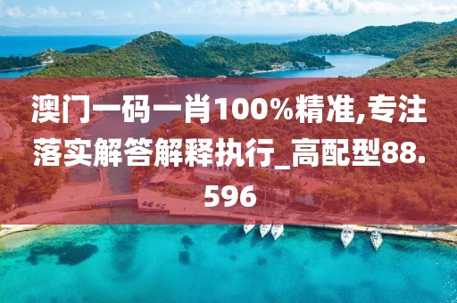 澳门一码一肖100%精准,专注落实解答解释执行_高配型88.596