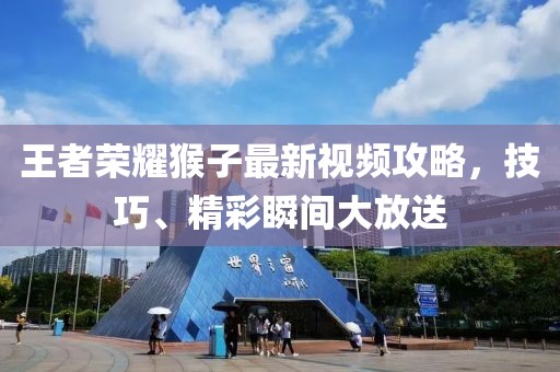 王者荣耀猴子最新视频攻略，技巧、精彩瞬间大放送