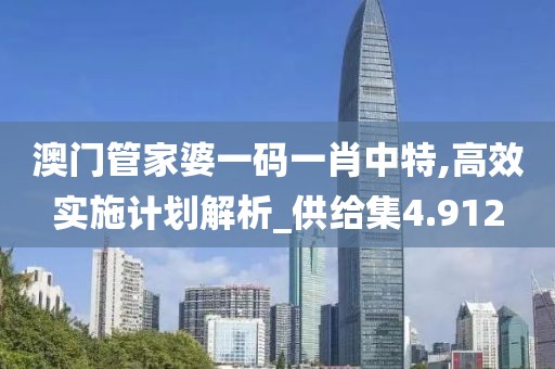澳门管家婆一码一肖中特,高效实施计划解析_供给集4.912