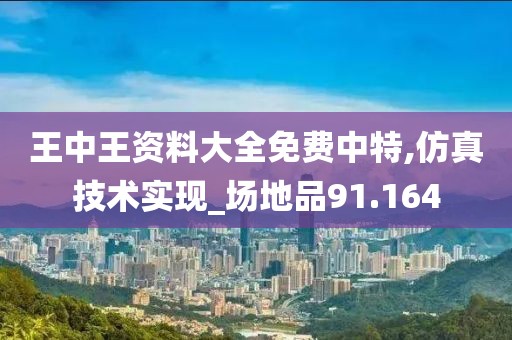 王中王资料大全免费中特,仿真技术实现_场地品91.164