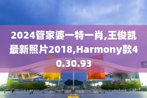 2024管家婆一特一肖,王俊凯最新照片2018,Harmony款40.30.93