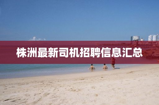 株洲最新司机招聘信息汇总