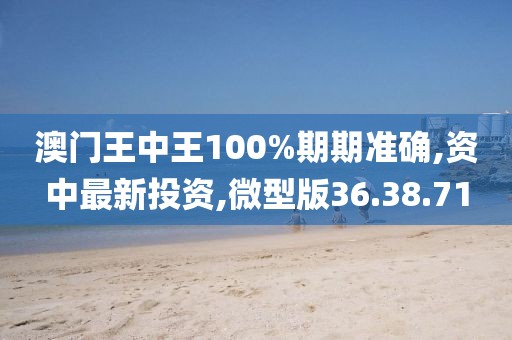 澳门王中王100%期期准确,资中最新投资,微型版36.38.71
