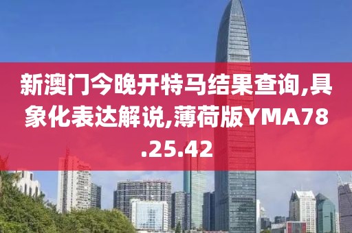 新澳门今晚开特马结果查询,具象化表达解说,薄荷版YMA78.25.42