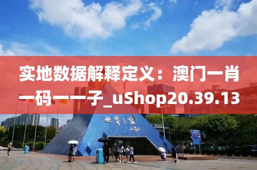 实地数据解释定义：澳门一肖一码一一子_uShop20.39.13