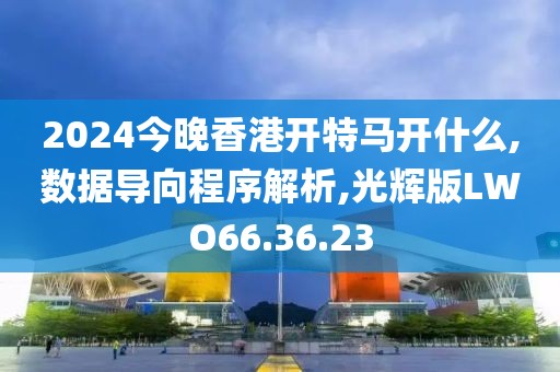 2024今晚香港开特马开什么,数据导向程序解析,光辉版LWO66.36.23
