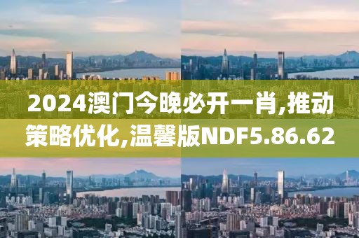 2024澳门今晚必开一肖,推动策略优化,温馨版NDF5.86.62