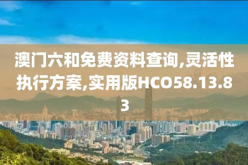澳门六和免费资料查询,灵活性执行方案,实用版HCO58.13.83