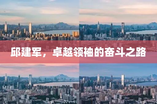 邱建军，卓越领袖的奋斗之路