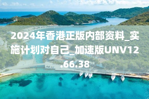 2024年香港正版内部资料_实施计划对自己_加速版UNV12.66.38