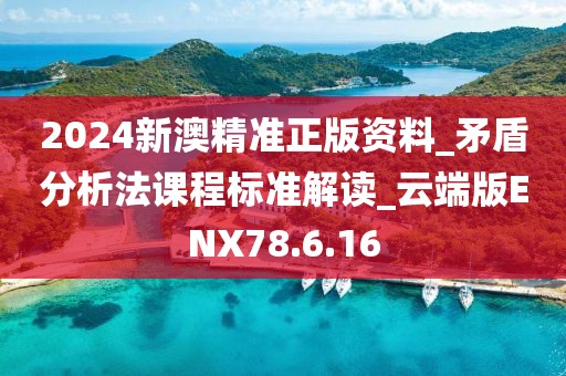 2024新澳精准正版资料_矛盾分析法课程标准解读_云端版ENX78.6.16