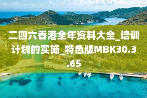 二四六香港全年资料大全_培训计划的实施_特色版MBK30.3.65