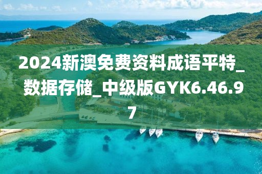 2024新澳免费资料成语平特_ 数据存储_中级版GYK6.46.97