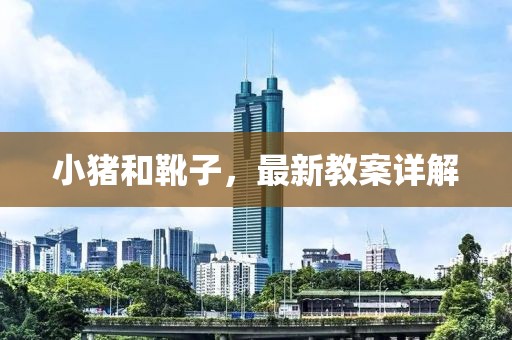 小猪和靴子，最新教案详解