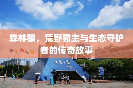 森林狼，荒野霸主与生态守护者的传奇故事