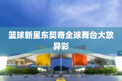 篮球新星东契奇全球舞台大放异彩