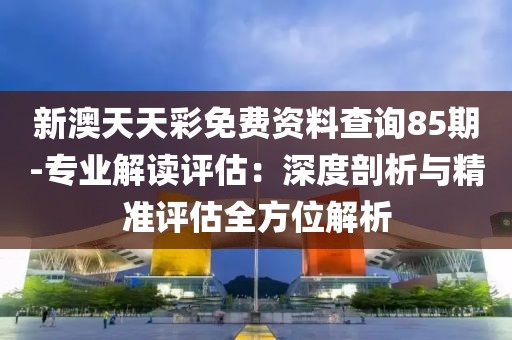新澳天天彩免费资料查询85期-专业解读评估：深度剖析与精准评估全方位解析