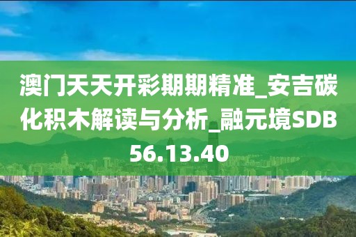 澳门天天开彩期期精准_安吉碳化积木解读与分析_融元境SDB56.13.40