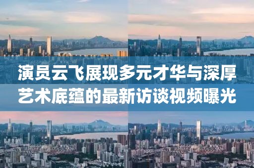 演员云飞展现多元才华与深厚艺术底蕴的最新访谈视频曝光