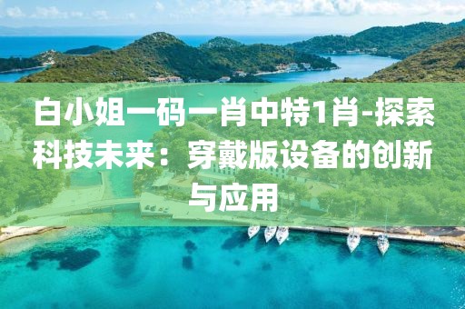 白小姐一码一肖中特1肖-探索科技未来：穿戴版设备的创新与应用