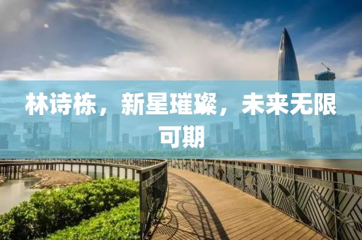 林诗栋，新星璀璨，未来无限可期
