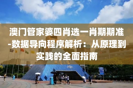澳门管家婆四肖选一肖期期准-数据导向程序解析：从原理到实践的全面指南