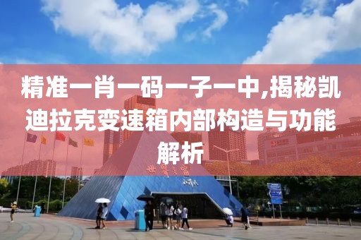 精准一肖一码一子一中,揭秘凯迪拉克变速箱内部构造与功能解析