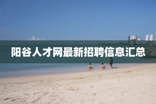 阳谷人才网最新招聘信息汇总