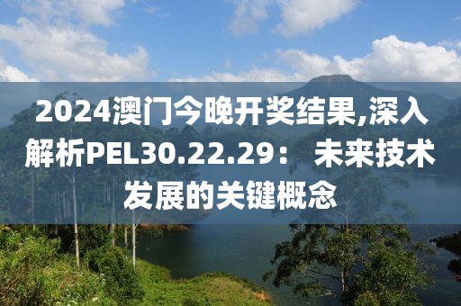 2024澳门今晚开奖结果,深入解析PEL30.22.29： 未来技术发展的关键概念