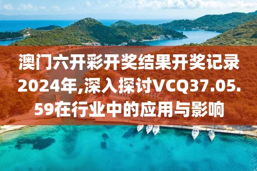 澳门六开彩开奖结果开奖记录2024年,深入探讨VCQ37.05.59在行业中的应用与影响