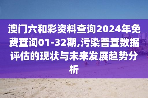澳门六和彩资料查询2024年免费查询01-32期,污染普查数据评估的现状与未来发展趋势分析