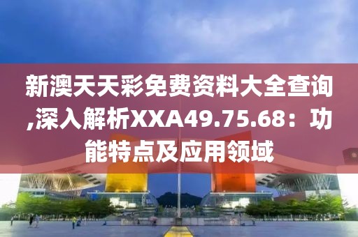 新澳天天彩免费资料大全查询,深入解析XXA49.75.68：功能特点及应用领域