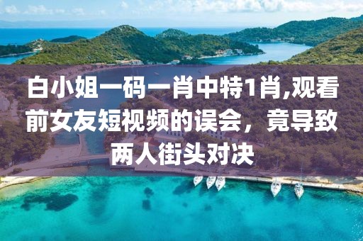 白小姐一码一肖中特1肖,观看前女友短视频的误会，竟导致两人街头对决