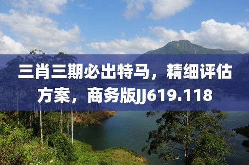 三肖三期必出特马，精细评估方案，商务版JJ619.118