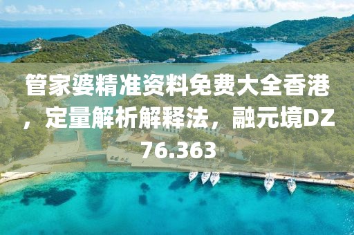 管家婆精准资料免费大全香港，定量解析解释法，融元境DZ76.363