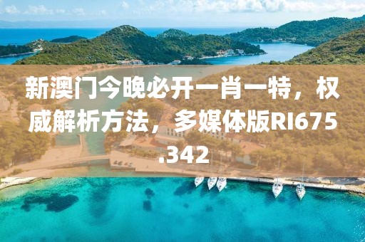 新澳门今晚必开一肖一特，权威解析方法，多媒体版RI675.342