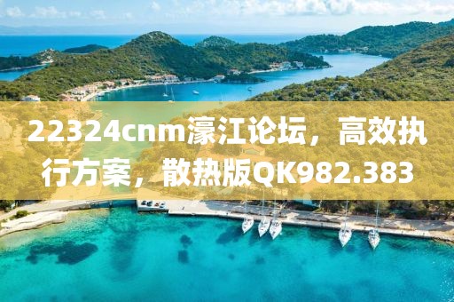 22324cnm濠江论坛，高效执行方案，散热版QK982.383