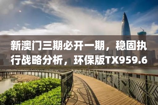新澳门三期必开一期，稳固执行战略分析，环保版TX959.6
