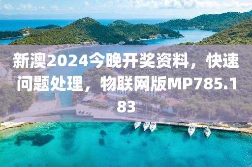 新澳2024今晚开奖资料，快速问题处理，物联网版MP785.183