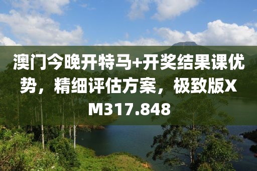 澳门今晚开特马+开奖结果课优势，精细评估方案，极致版XM317.848