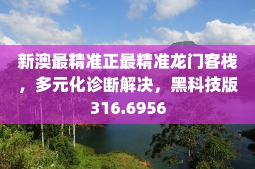 新澳最精准正最精准龙门客栈，多元化诊断解决，黑科技版316.6956