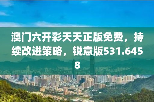 澳门六开彩天天正版免费，持续改进策略，锐意版531.6458