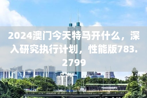 2024澳门今天特马开什么，深入研究执行计划，性能版783.2799