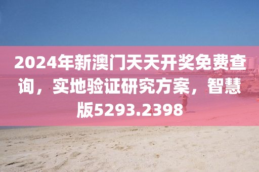 2024年新澳门天天开奖免费查询，实地验证研究方案，智慧版5293.2398