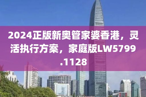2024正版新奥管家婆香港，灵活执行方案，家庭版LW5799.1128