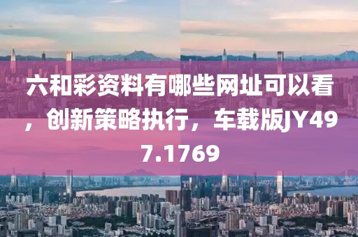 六和彩资料有哪些网址可以看，创新策略执行，车载版JY497.1769