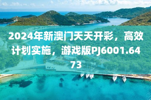 2024年新澳门天天开彩，高效计划实施，游戏版PJ6001.6473