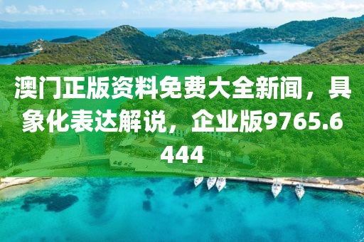 澳门正版资料免费大全新闻，具象化表达解说，企业版9765.6444